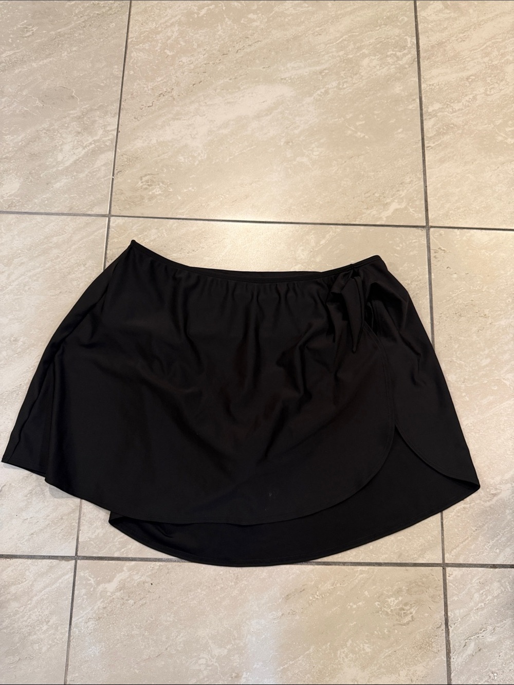 Old Navy Black Swim Wrap Skirt